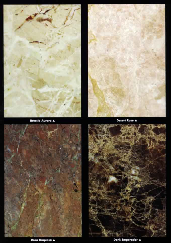 Marble samples